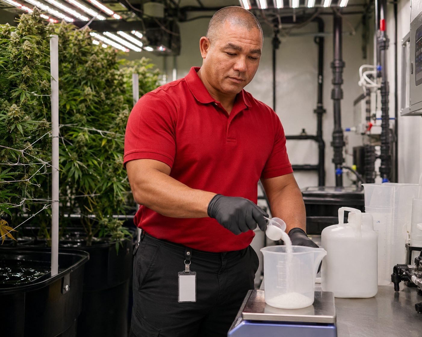 BiomedRx technician performing cbd for sleep to protect patient safety