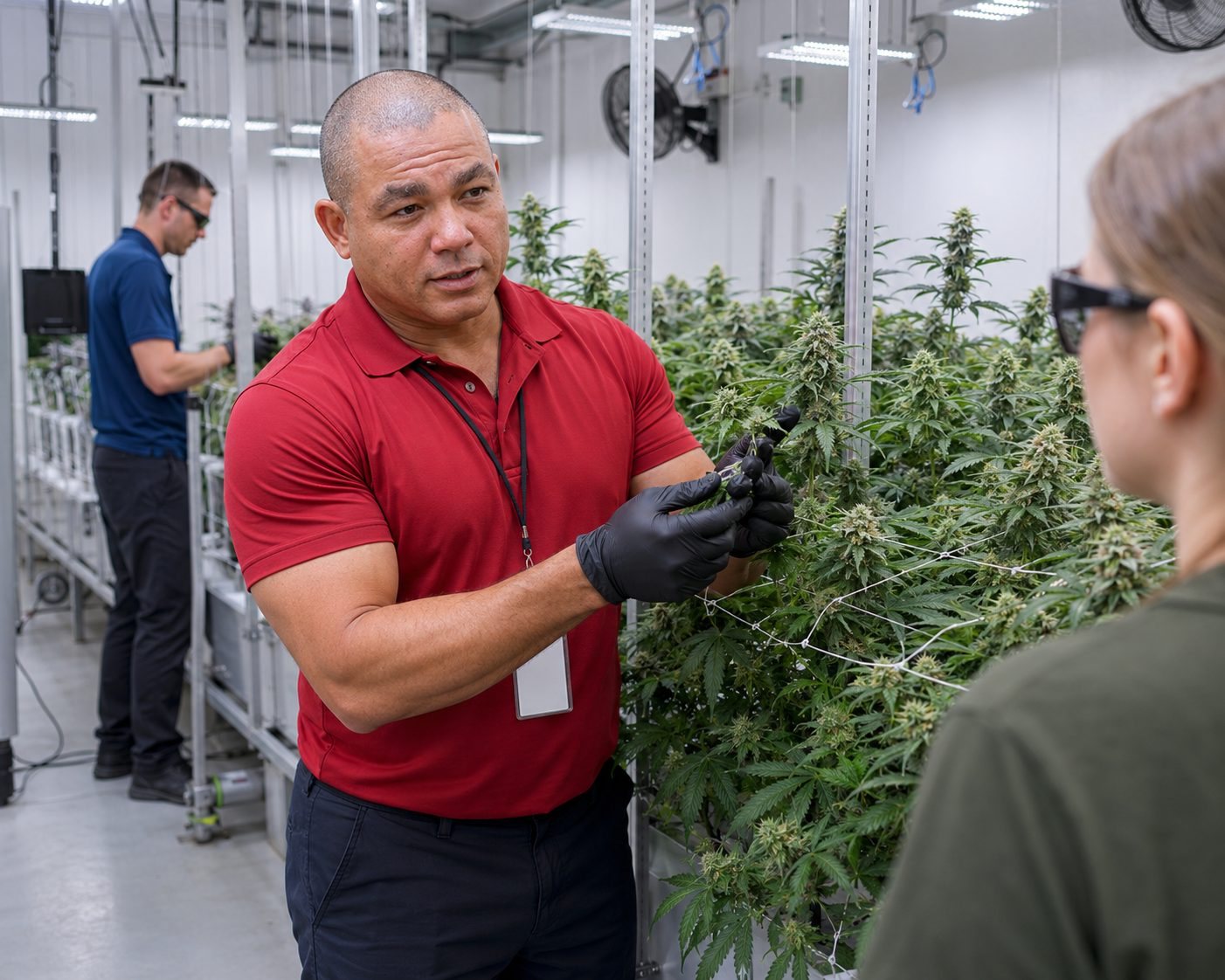 BiomedRx technician performing cbd for athletes to protect patient safety